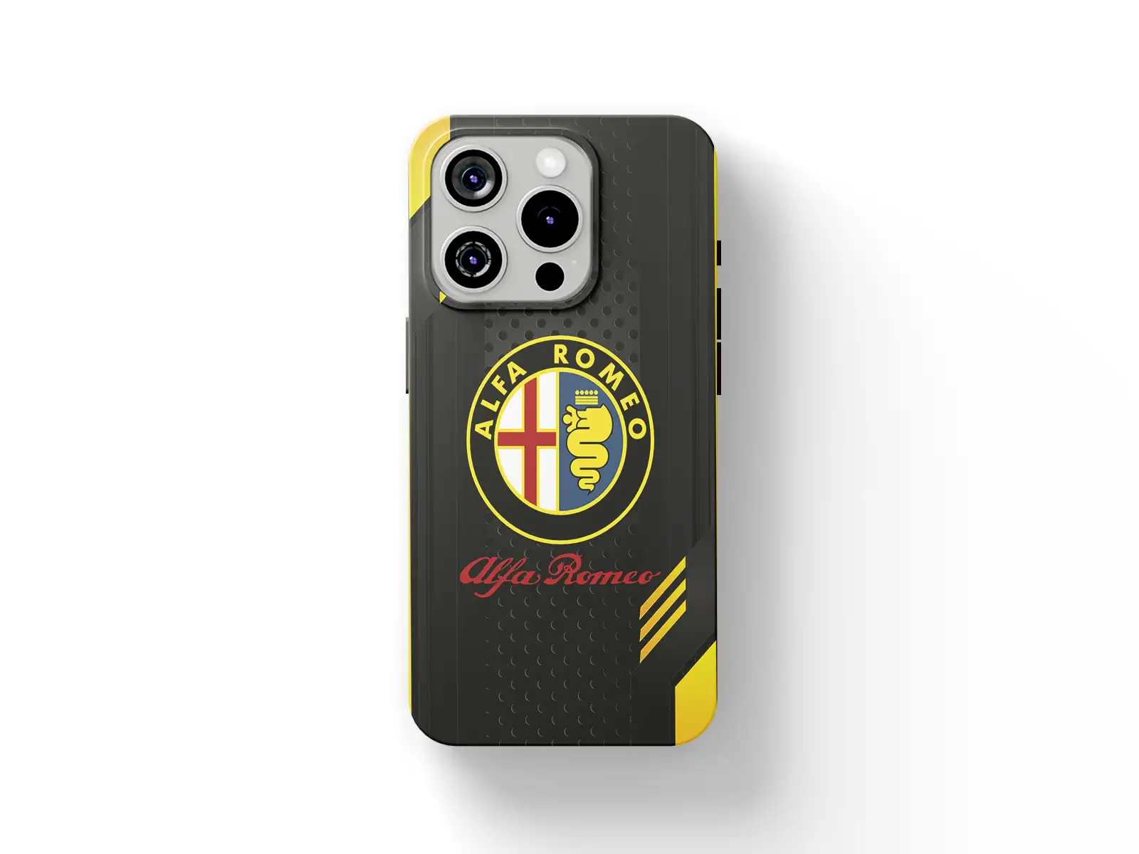 Alfa Romeo Coque Silicone Smartphone Look Standard Classique